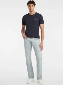 GUESS Mens Slim American Tradition T-Shirt Navy -Casa Moda Store guess mens slim american tradition t shirt navy northern ireland belfast lisburn 261