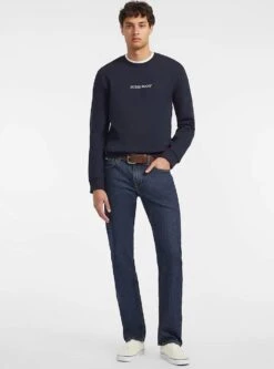 Guess Mens Slim Embroidered Logo Sweatshirt Navy -Casa Moda Store guess mens slim embroidered logo sweatshirt navy northern ireland belfast lisburn 759