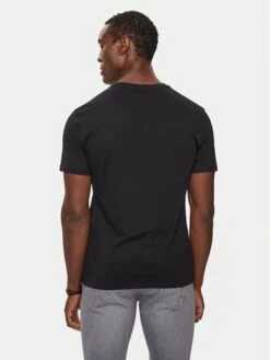 GUESS Mens Slim GJ Authentic T-Shirt Black -Casa Moda Store guess mens slim gj authentic t shirt black northern ireland belfast lisburn 854