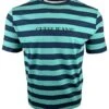Guess Mens SS Crew Neck Striped T-Shirt Green/Navy -Casa Moda Store guess mens ss crew neck striped t shirt green navy northern ireland belfast lisburn 927