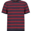 GUESS Mens Striped Logo T-Shirt Navy/Red -Casa Moda Store guess mens striped logo t shirt navy red northern ireland belfast lisburn 740
