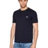 Guess Men's T-Shirt Core Logo Basic Triangle Logo Navy -Casa Moda Store guess mens t shirt core logo basic triangle navy northern ireland belfast lisburn 372