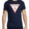 Guess Men's T-Shirt Original Triangle Logo Navy -Casa Moda Store guess mens t shirt original triangle logo navy northern ireland belfast lisburn 115