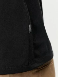 Guess SS Crew Neck Slim Logo T-Shirt Black -Casa Moda Store guess ss crew neck slim logo t shirt black northern ireland belfast lisburn 653