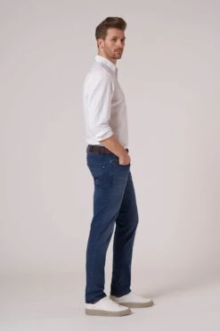 Hattric Men's 5 Pocket Harris Slim Stretch Jeans 688495 9690 47 Blue -Casa Moda Store hattric mens 5 pocket harris slim stretch jeans 688495 9690 47 blue northern ireland 279