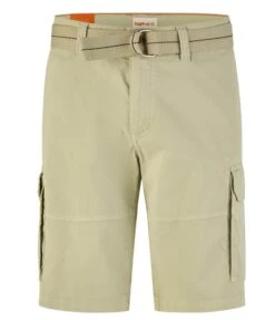 Hattric Mens Cargo Bermuda Shorts Khaki
