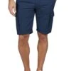 Hattric Mens Cargo Bermuda Shorts Navy