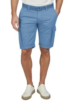 Hattric Mens Cargo Shorts Blue