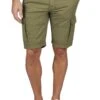 Hattric Mens Cargo Shorts Khaki Green