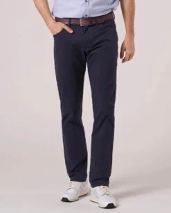 Hattric Men's Chino Trousers Hunter Straight Leg Stretch 688405/45 Navy -Casa Moda Store hattric mens chino trousers hunter straight leg stretch 688405 45 navy northern ireland 506