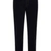 Hattric Mens Hunter Corduroy Trousers Smoke Navy Blue
