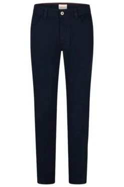 Hattric Men's Trousers Harris Stretch 688455 Cosy Structure Navy