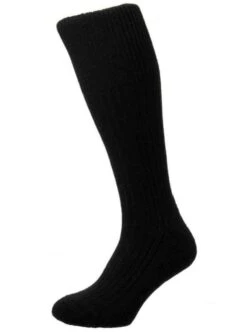 HJ Hall Commando Outdoor Woolrich Socks Black