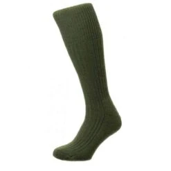 HJ Hall Commando Outdoor Woolrich Socks Olive