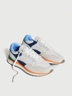 HOFF Mens Cusco Trainers Beige/Navy -Casa Moda Store hoff mens cusco trainers beige navy northern ireland belfast lisburn 773