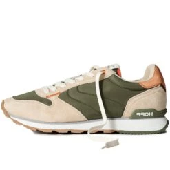 HOFF Mens Rhodes Trainers Beige/Green