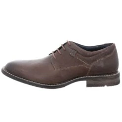 Josef Seibel Mens Earl 05 Camel Brown Leather Shoes