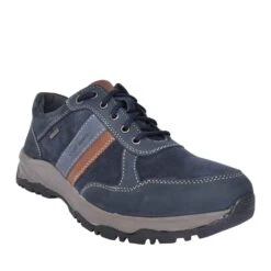 Josef Seibel Mens Leroy 56 Lace Up Waterproof Shoes Indigo -Casa Moda Store josef seibel mens leroy 56 lace up waterproof shoes indigo northern ireland belfast 290