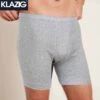 Klazig Underwear Boxer Shorts With Fly Opening Single Pack Grey -Casa Moda Store klazig underwear boxer shorts with fly opening single pack grey northern ireland belfast 303