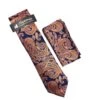 Knightbridge Tie & Pocket Square Set Orange/Navy Paisley -Casa Moda Store knightbridge tie pocket square set orange navy paisley northern ireland belfast lisburn 914