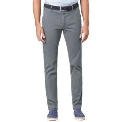 LCDN By Nalo Bruno Stretch Mens Chino Trousers Grey
