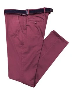 LCDN By Nalo Bruno Stretch Mens Chino Trousers Rose Red -Casa Moda Store lcdn by nalo bruno stretch mens chino trousers rose red northern ireland belfast lisburn 594