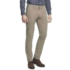 LCDN Luigi Stretch Mens Chino Trousers Taupe
