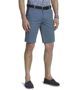 LCDN Men's Chino Shorts Stretch Fit Blue -Casa Moda Store lcdn mens chino shorts stretch fit blue northern ireland belfast lisburn 644