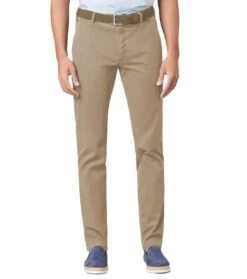 LCDN Men's Stretch Tapered Fit Chino Trousers Bruno Beige