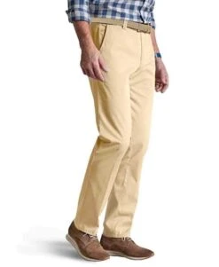 LCDN Stretch Fit Chino Trousers - Natural