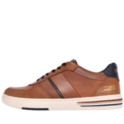 Lloyd & Pryce Mens Montoya Sneakers Umber Tan