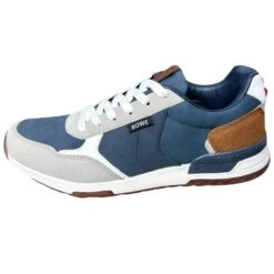 Lloyd & Pryce Mens Trainers Aumua Atlantic Fog
