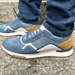 Lloyd & Pryce Prendergast Sneakers Sea Divide Blue -Casa Moda Store lloyd pryce prendergast sneakers sea divide blue northern ireland belfast lisburn 547