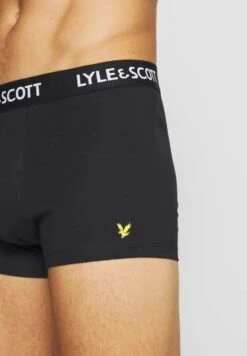 Lyle & Scott Barclay 3-Pack Cotton Men's Boxer Briefs Black -Casa Moda Store lyle scott barclay 3 pack cotton mens boxer briefs black northern ireland belfast 162