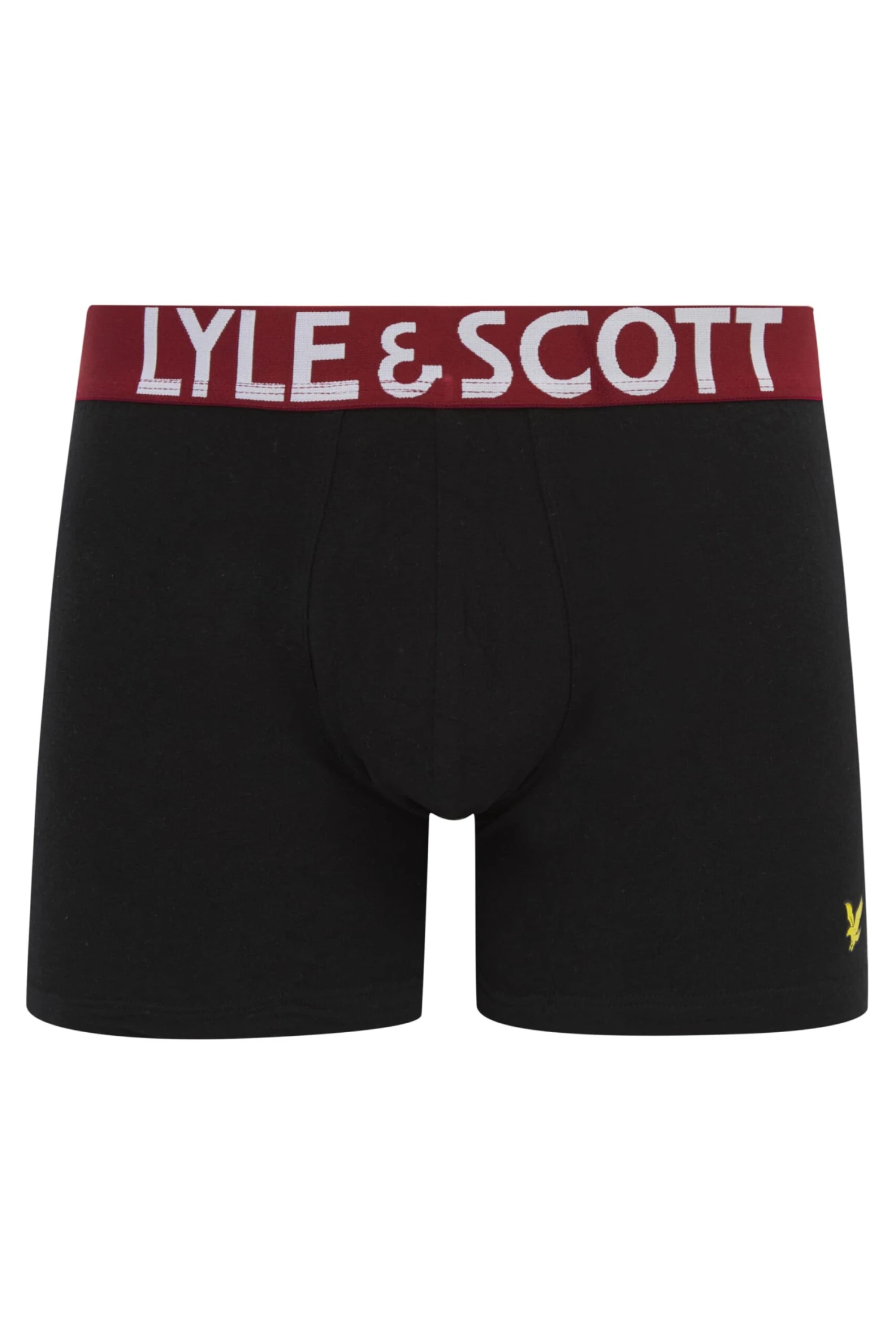 Lyle & Scott Daniel Boxer Briefs 3 Pack Black Multi Waistband 5 Lyle & Scott Daniel Boxer Briefs 3 Pack Black Multi Waistband - Image 3