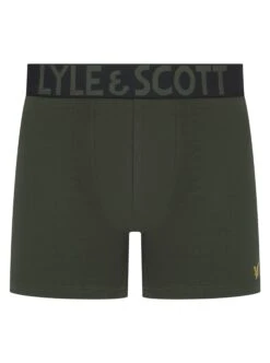 Lyle & Scott Daniel Boxers Silver Sage/ Climbing Ivy / Black -Casa Moda Store lyle scott daniel boxers silver sage climbing ivy black northern ireland belfast 315