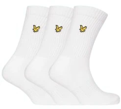 Lyle & Scott - Hamilton 3 Pack Sport Socks 7-11 UK -Casa Moda Store lyle scott hamilton 3 pack sport socks 7 11 uk northern ireland belfast lisburn 398