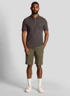 Lyle & Scott Mens Anfield Chino Shorts Olive -Casa Moda Store lyle scott mens anfield chino shorts olive northern ireland belfast lisburn 355