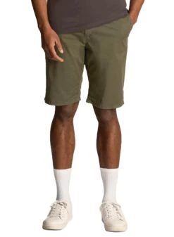 Lyle & Scott Mens Anfield Chino Shorts Olive
