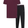 Lyle & Scott Mens Cash Pyjamas Set Wine Tasting/Black -Casa Moda Store lyle scott mens cash pyjamas set wine tasting black northern ireland belfast lisburn 315