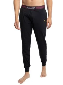Lyle & Scott Mens Cash Pyjamas Set Wine Tasting/Black -Casa Moda Store lyle scott mens cash pyjamas set wine tasting black northern ireland belfast lisburn 687