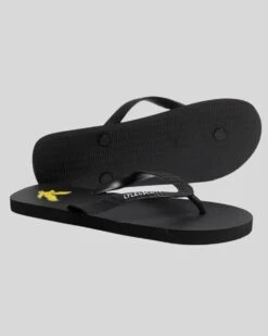 Lyle & Scott Mens Flip Flops Jet Black -Casa Moda Store lyle scott mens flip flops jet black northern ireland belfast lisburn 921