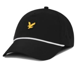 Lyle & Scott Mens Golf Baseball Cap Black