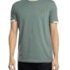 Lyle & Scott Mens Half Tipped T-Shirt Green Mercurial -Casa Moda Store lyle scott mens half tipped t shirt green mercurial northern ireland belfast lisburn 373