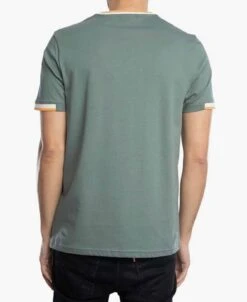 Lyle & Scott Mens Half Tipped T-Shirt Green Mercurial 9 Lyle & Scott Mens Half Tipped T-Shirt Green Mercurial -Casa Moda Store lyle scott mens half tipped t shirt green mercurial northern ireland belfast lisburn 405