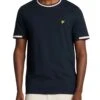 Lyle & Scott Mens Half Tipped T-Shirt Navy -Casa Moda Store lyle scott mens half tipped t shirt navy northern ireland belfast lisburn 265