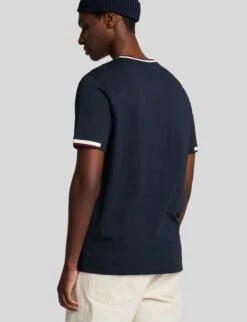 Lyle & Scott Mens Half Tipped T-Shirt Navy -Casa Moda Store lyle scott mens half tipped t shirt navy northern ireland belfast lisburn 271