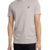 Lyle & Scott Mens Half Tipped T-Shirt Pale Grey -Casa Moda Store lyle scott mens half tipped t shirt pale grey northern ireland belfast lisburn 141