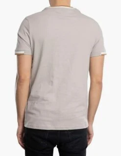 Lyle & Scott Mens Half Tipped T-Shirt Pale Grey -Casa Moda Store lyle scott mens half tipped t shirt pale grey northern ireland belfast lisburn 712