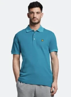 Lyle & Scott Men's Milano Trim Polo Shirt Barrack Blue -Casa Moda Store lyle scott mens milano trim polo shirt barrack blue northern ireland belfast lisburn 631